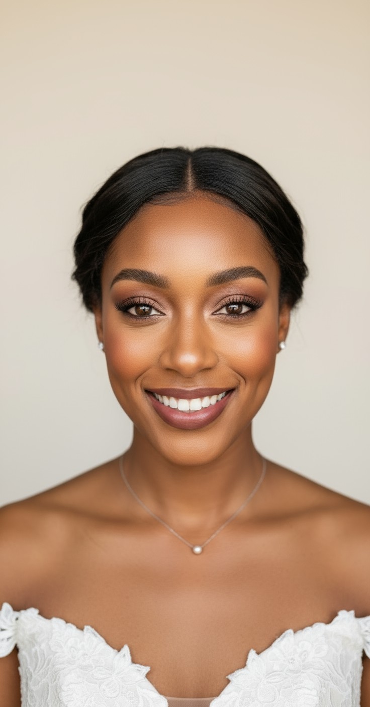 After Wavy Wedding Updo